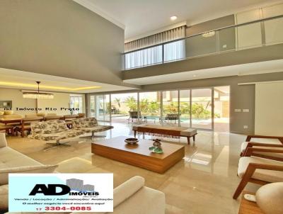 Sobrado para Venda, em Mirassol, bairro Golden Park Residence, 4 dormit�rios, 6 banheiros, 1 su�te, 4 vagas