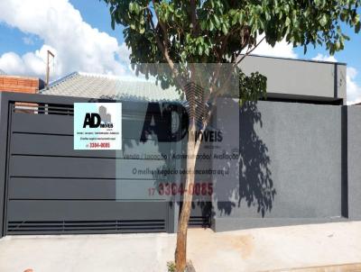 Casa para Venda, em Mirassol, bairro Residencial Parque dos Ip�s II, 2 dormit�rios, 2 banheiros, 1 su�te, 2 vagas